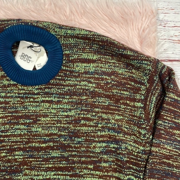 NWT Urban Outfitters BDG Marled Brown Caleb Pullover Sweater - Picture 9 of 10